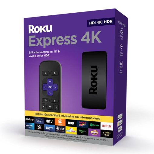Reproductor de Streaming Roku Express 4K