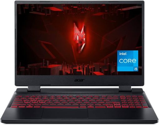 Acer Laptop Gaming Nitro 5 Core i5, 8GB, 512GB SSD, Nvidia GeForce RTX 3050